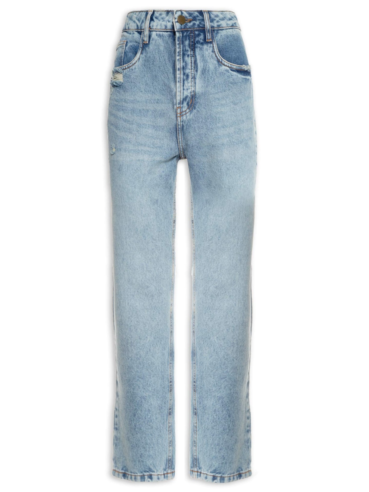 Calça Feminina Jeans Wilde - Azul