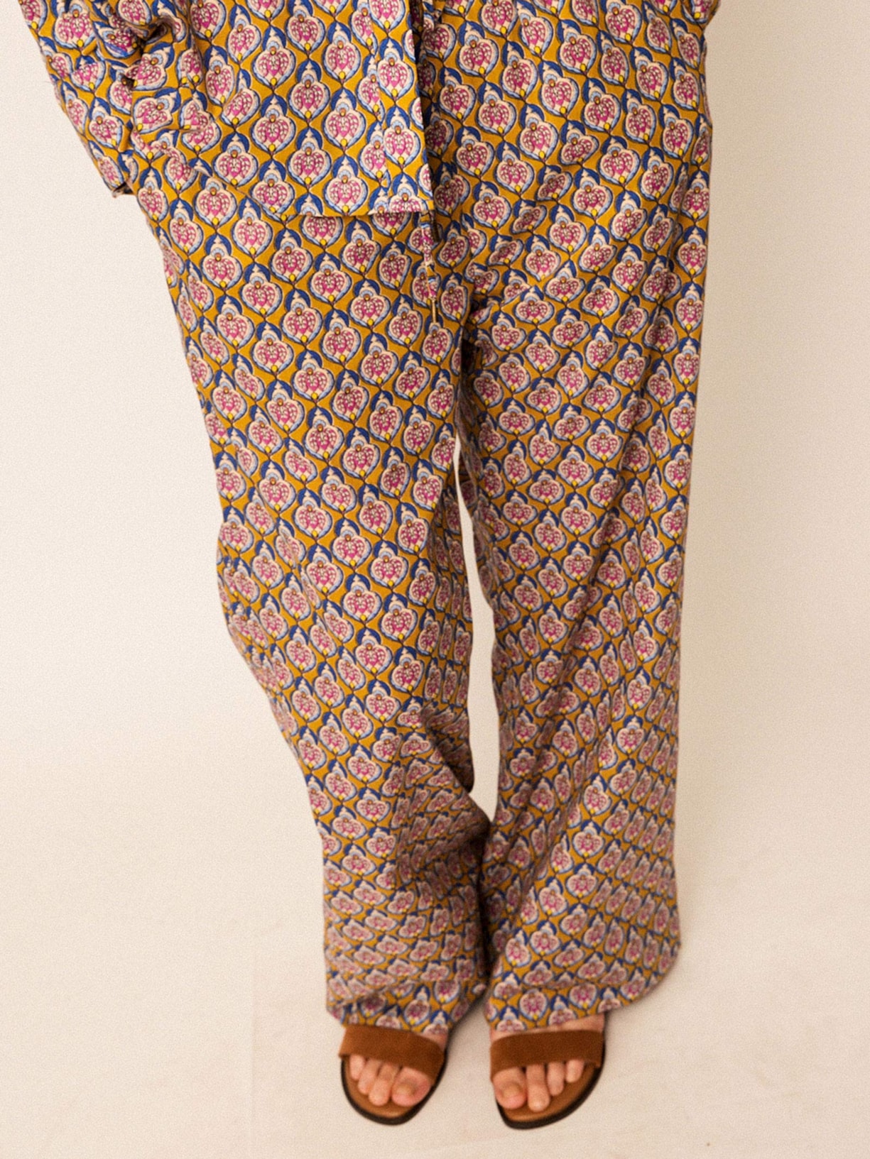 Calça Feminina Jodhpur Azul Mixed