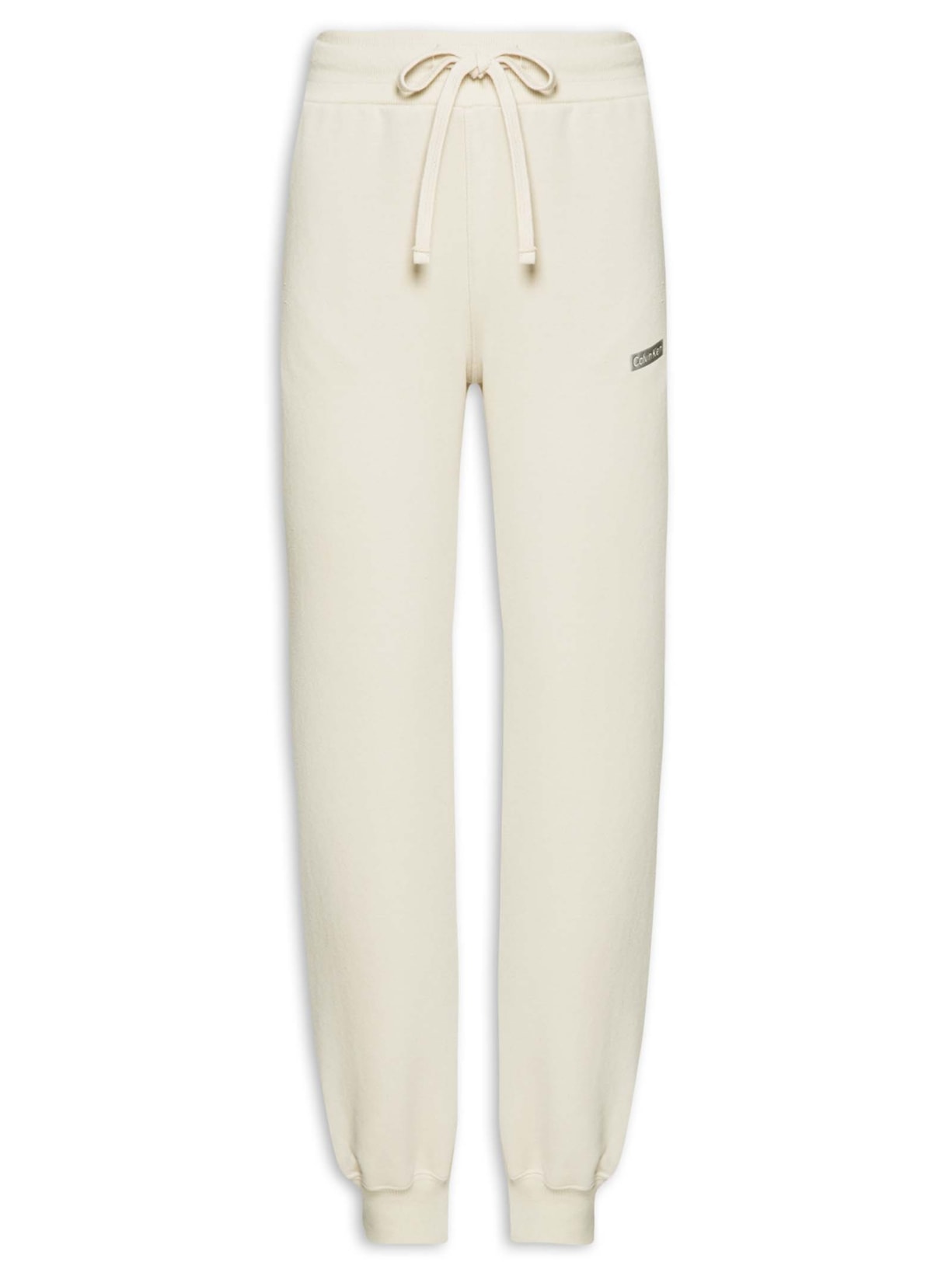 Calça Feminina Jogger Modern Graphic - Bege