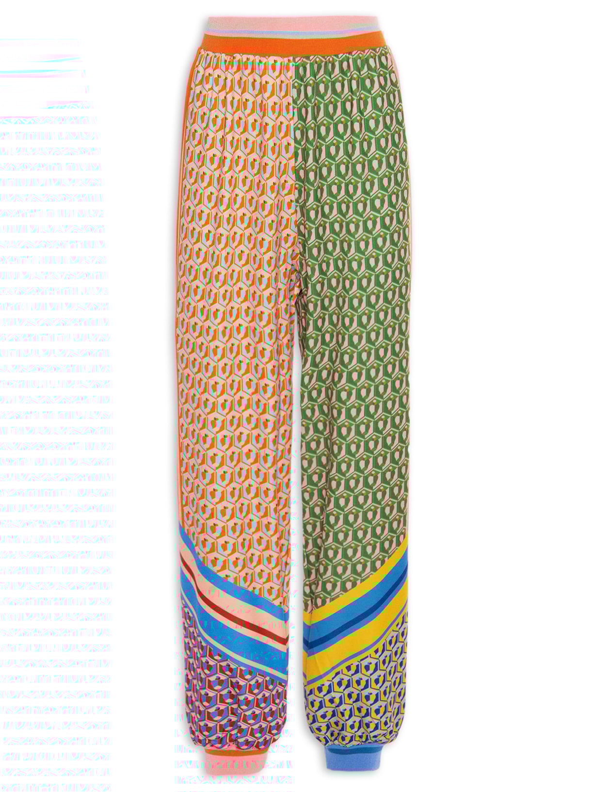 Calça Feminina Jogging Mania De Caju Mix - Laranja