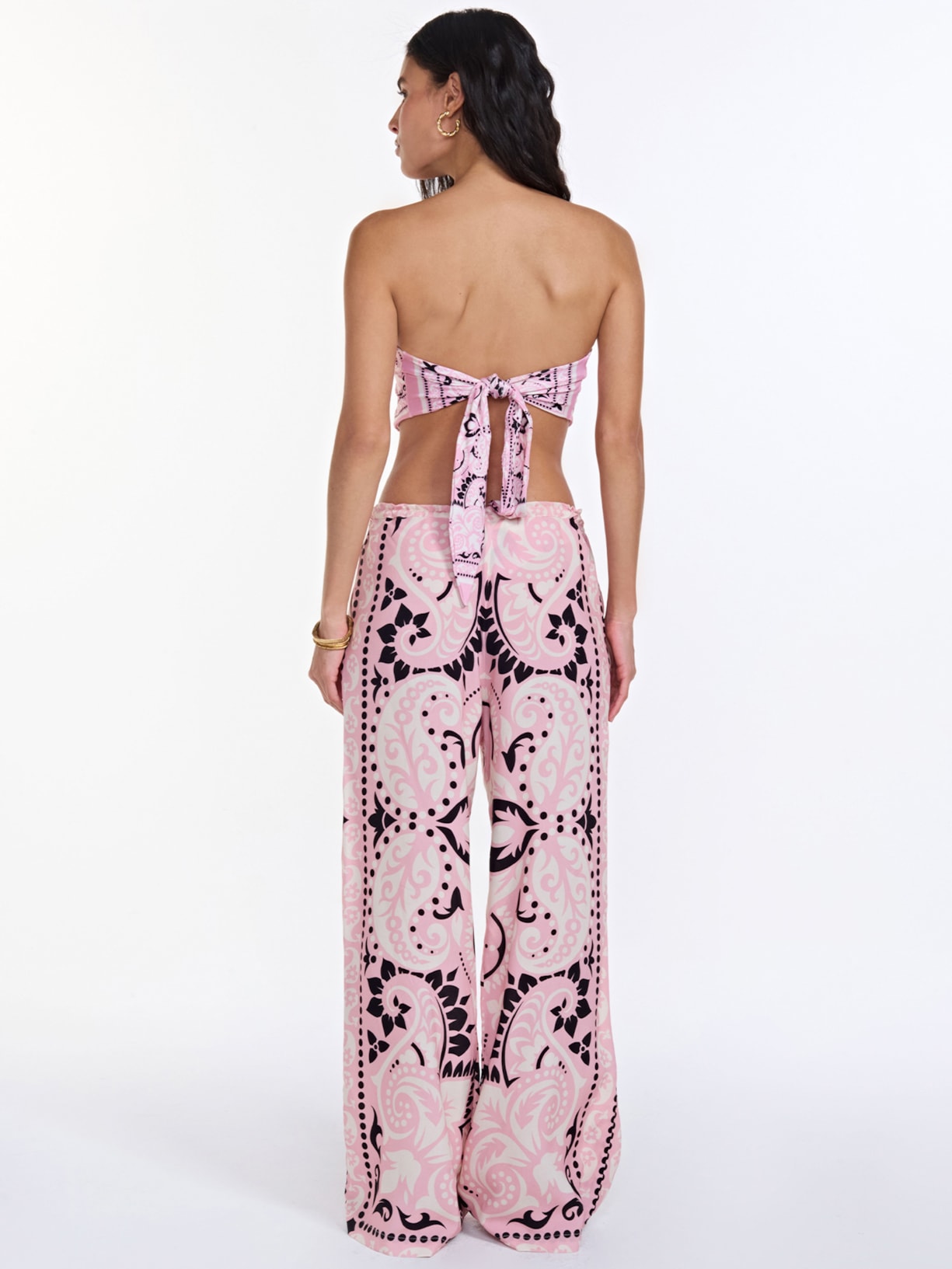 Calça Feminina Jolie Bandana Sun Rosa Triya