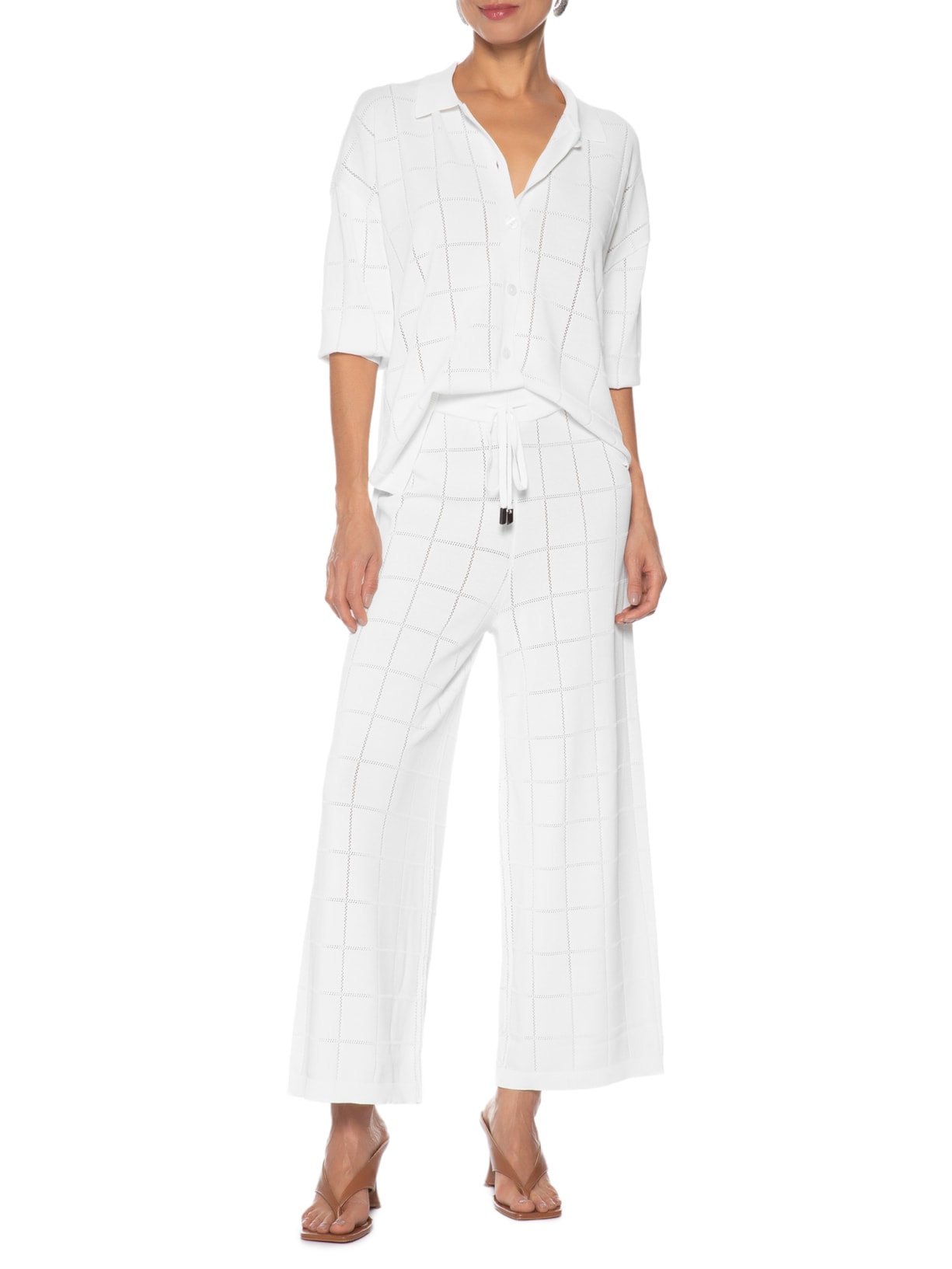 Calça Feminina Kara Branco Le Lis