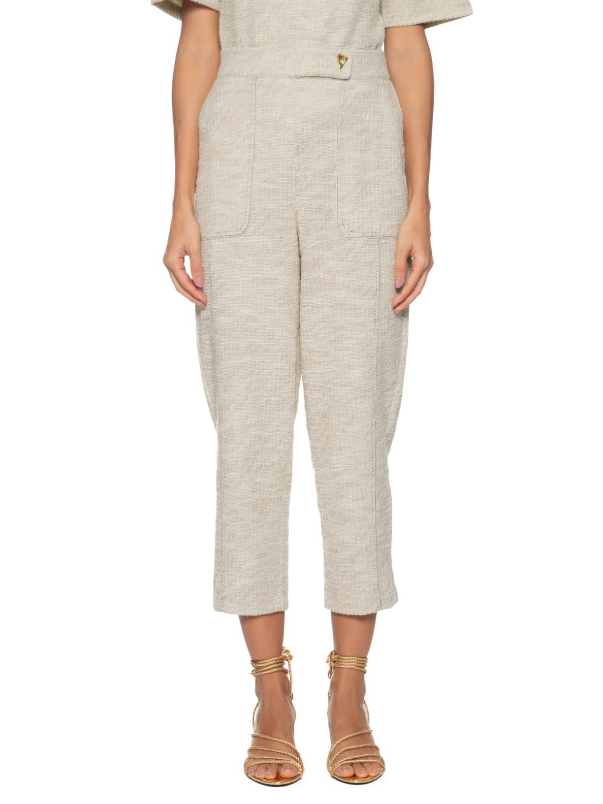 Calça Feminina Kely Bege Le Lis