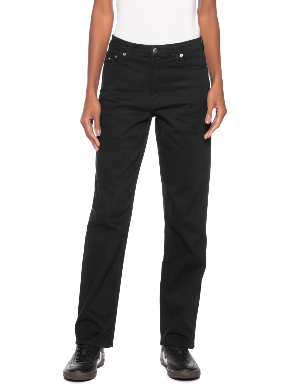 Calça Feminina Kira Mr Slim Azul Tommy Jeans