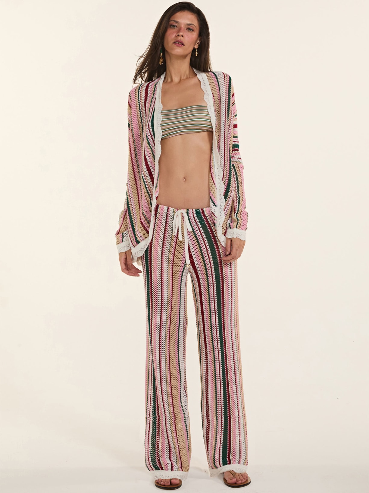 Calça Feminina Klein Rosa Triya