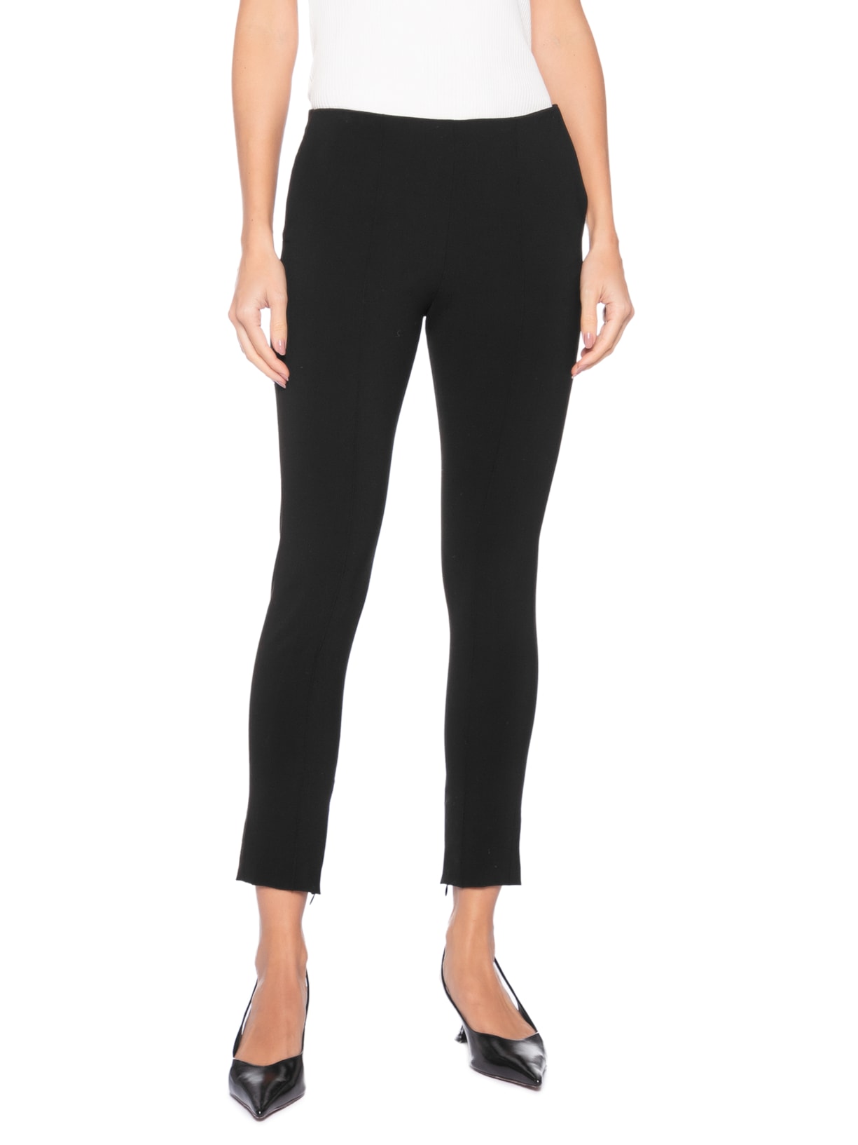 Calça Feminina Lã Line Preto Andrea Bogosian