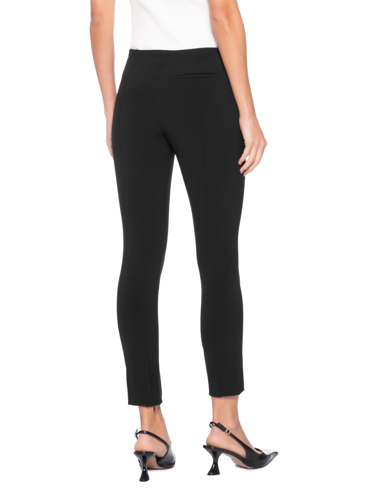 Calça Feminina Lã Line Preto Andrea Bogosian