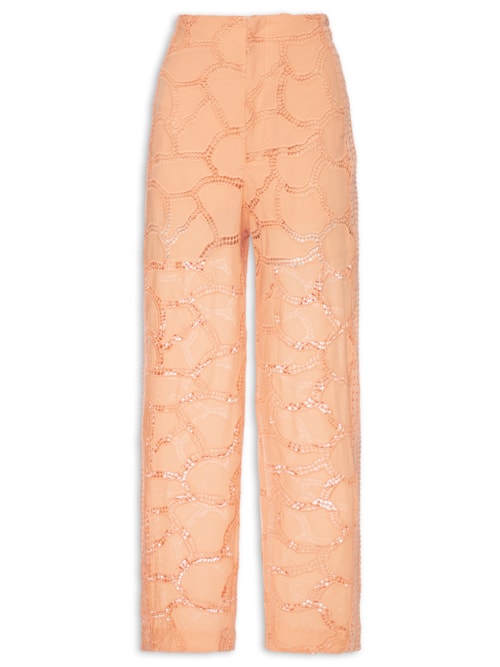 Calça Feminina Laise Orgânica- Laranja