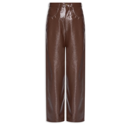 Calça Feminina Latex Wood - Marrom