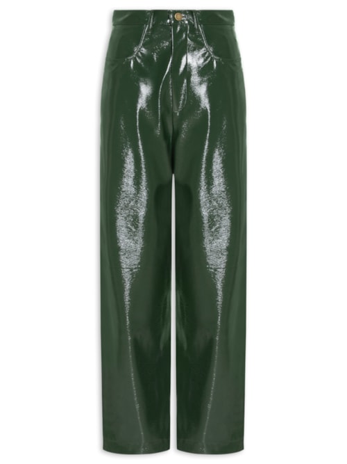 Calça Feminina Latex Wood - Verde
