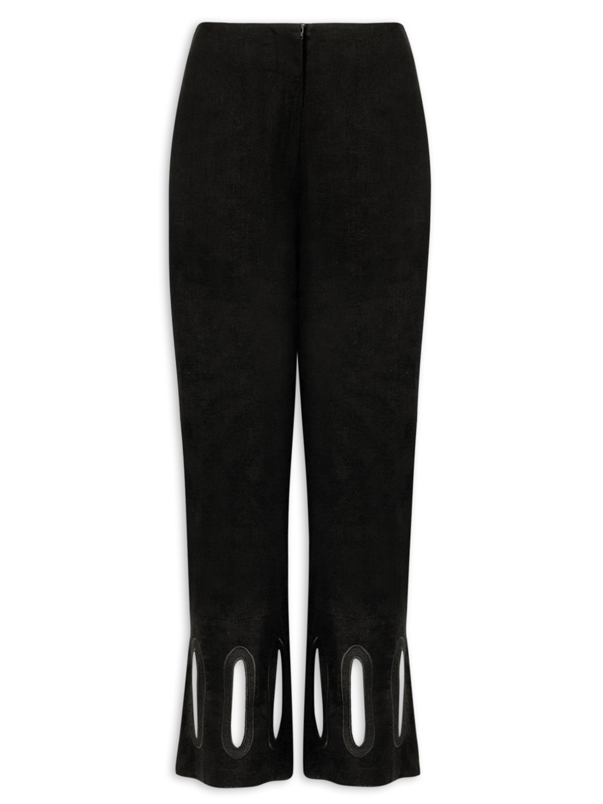 Calça Feminina Laura Detalhe - Preto