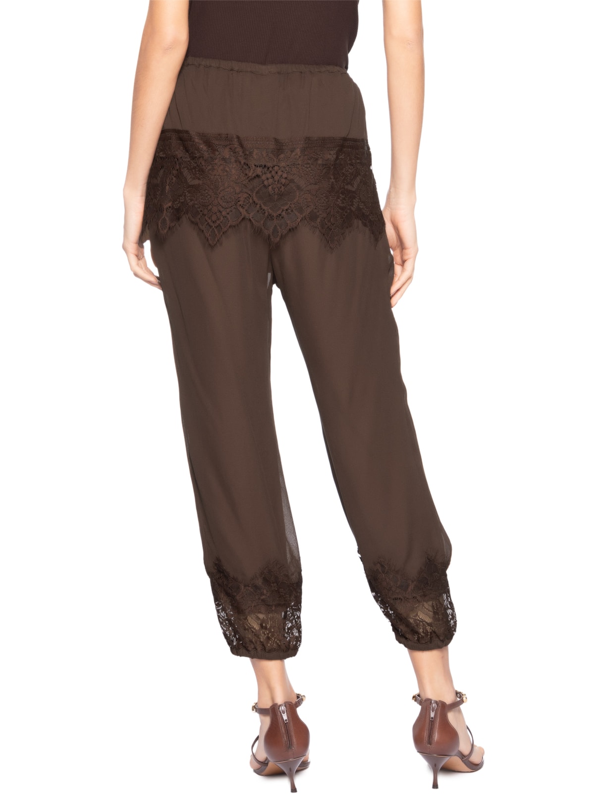 Calça Feminina Laura – Marrom Iorane