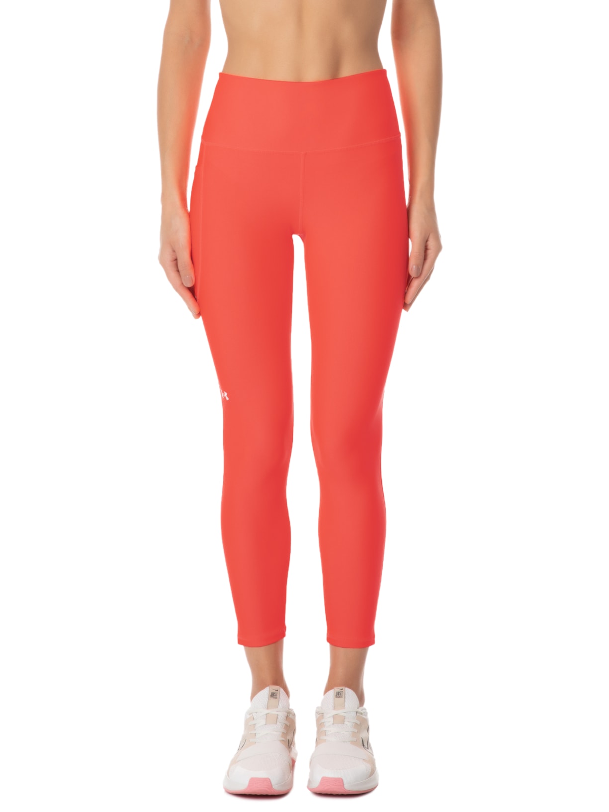 Calça Feminina Legging 7/8 Hg Hi Rise Laranja Under Armour
