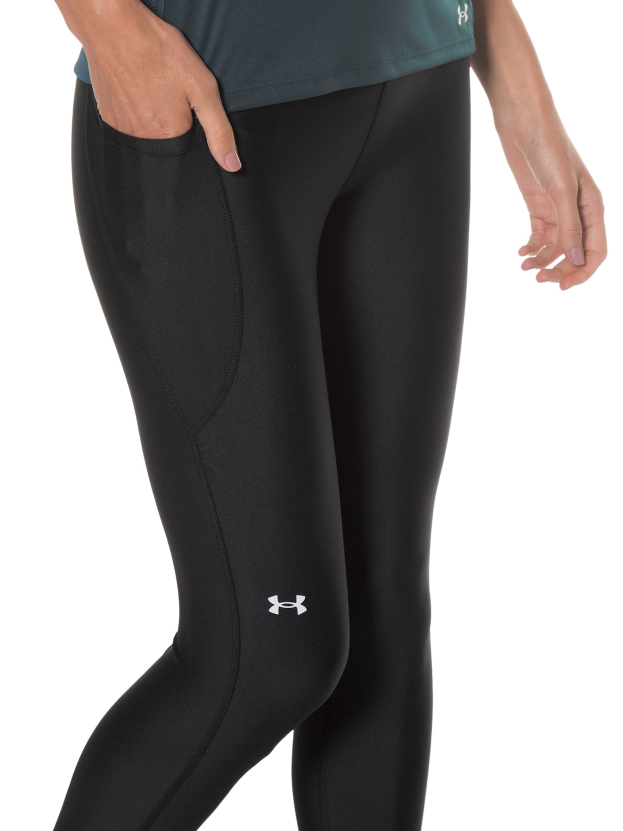 Calça Feminina Legging 7/8 Hg Hi Rise Preto Under Armour
