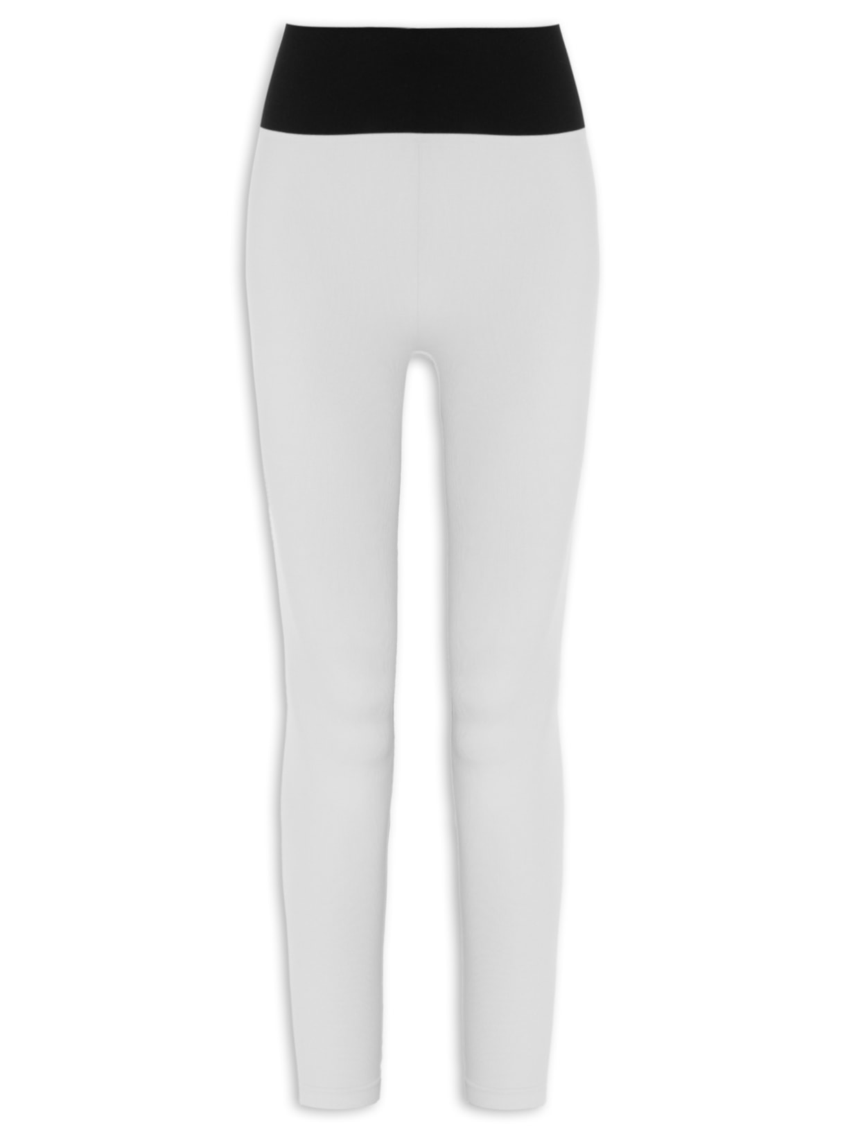 Calça Feminina Legging Bicolor Branco Lauf