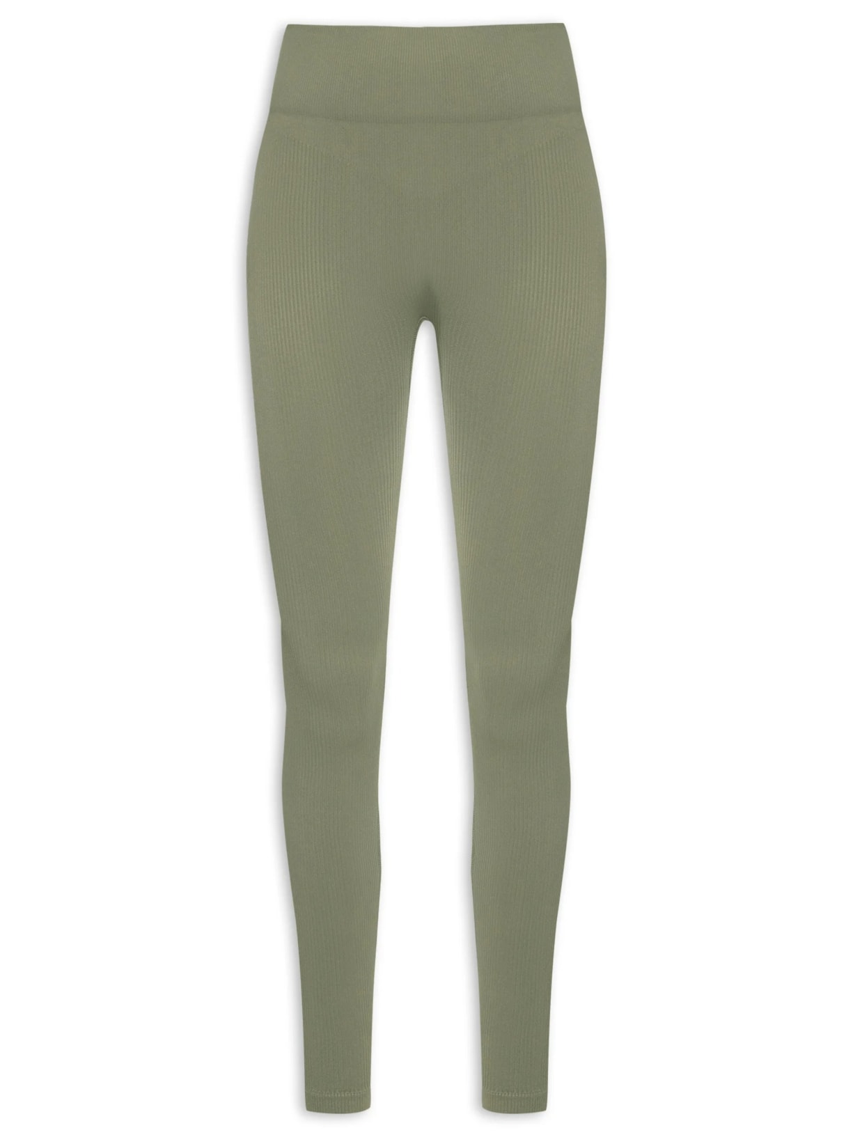 Calça Feminina Legging Canelada - Verde