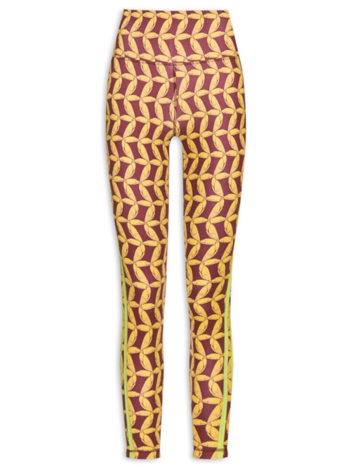 Calça Feminina Legging Capri - Vermelho