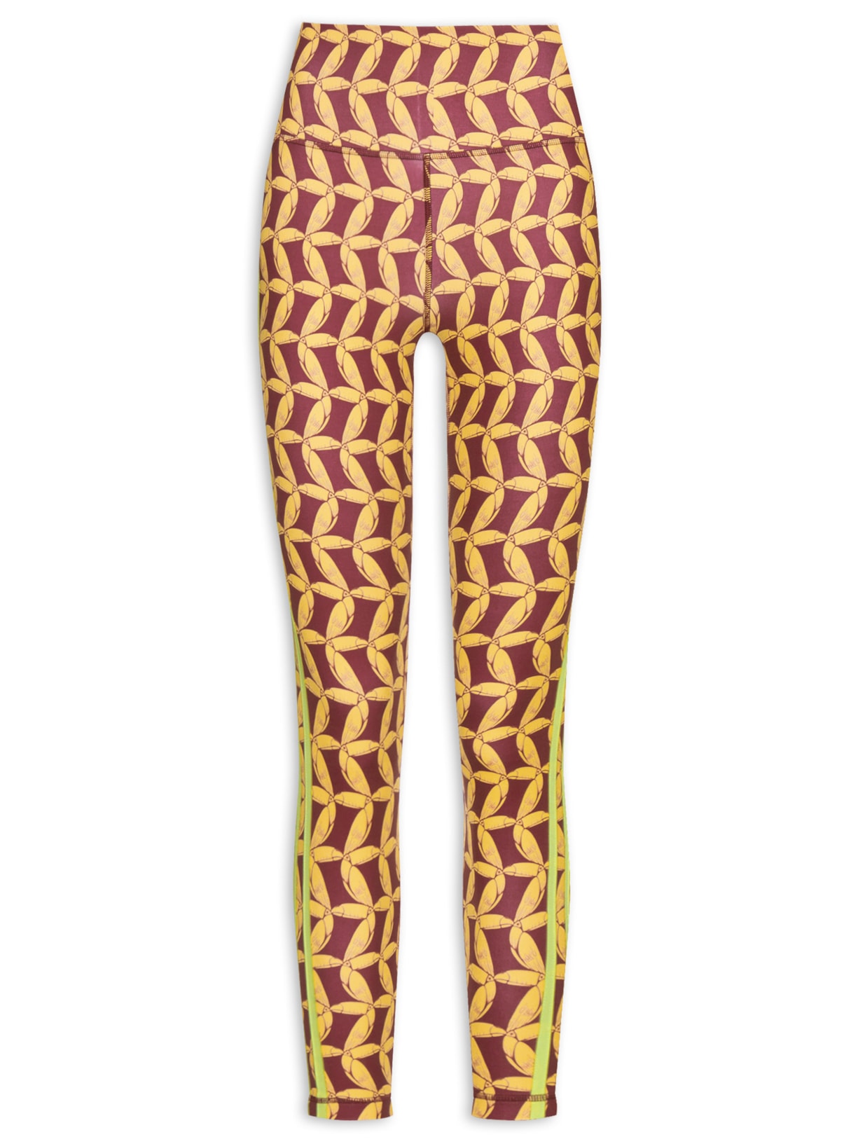 Calça Feminina Legging Capri - Vermelho