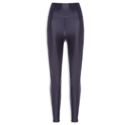 Calça Feminina Legging Cintura Alta Liso - Azul 