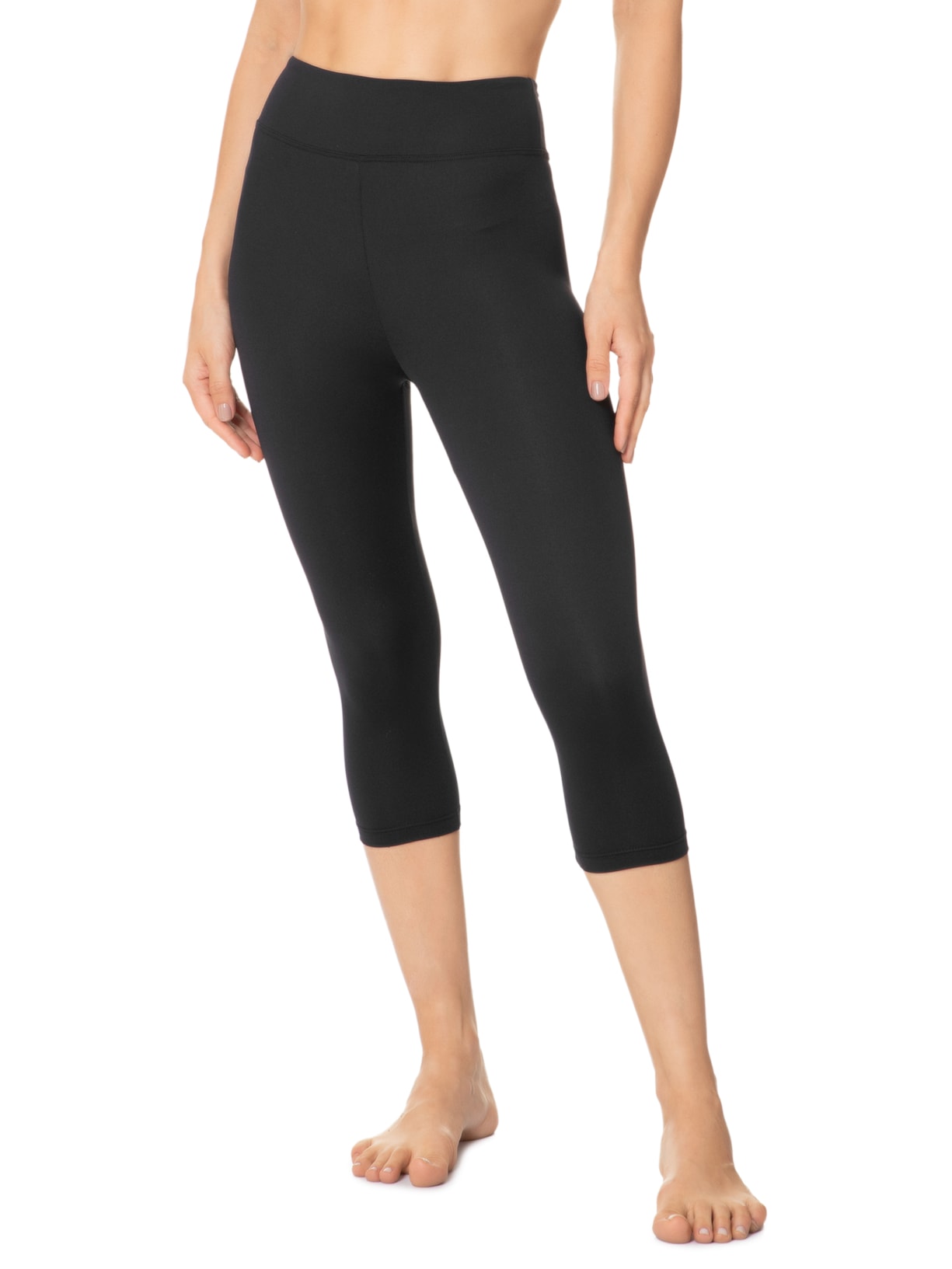 Calça Feminina Legging Corsário Preto Inhale