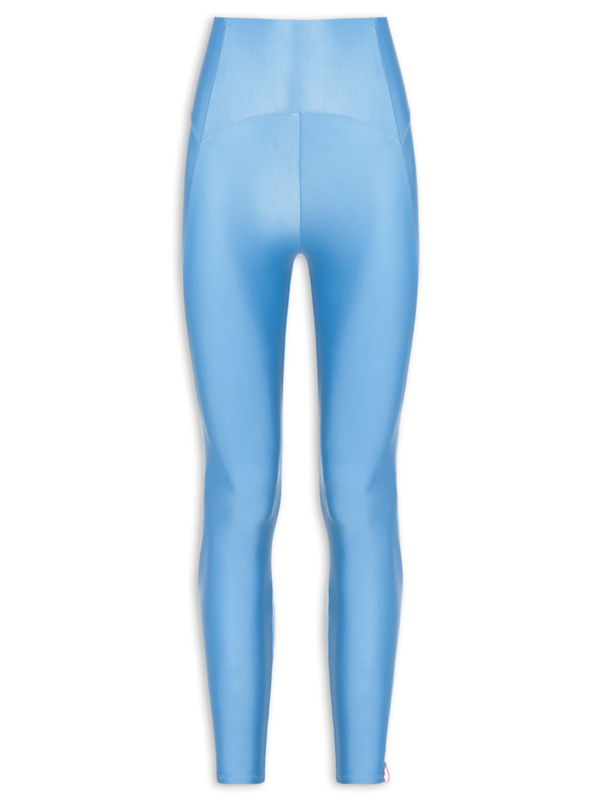Calça Feminina Legging Cós Duplo Lisa Basic Colors - Azul