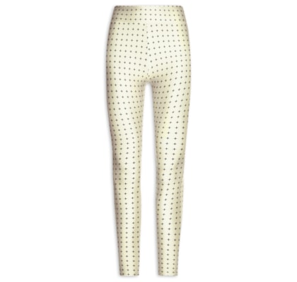 Calça Feminina Legging Cós Reto - Branco