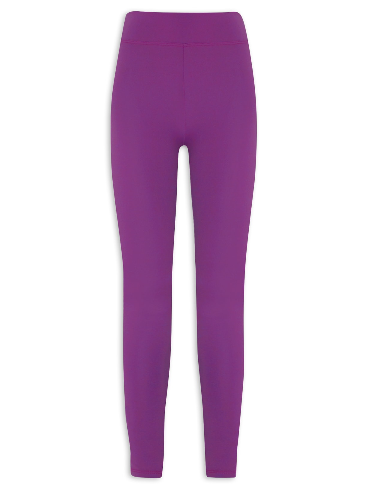 Calça Feminina Legging Cós Reto Estreito - Roxo