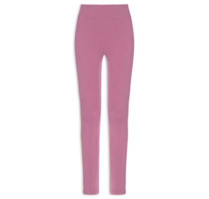 Calça Feminina Legging Cós Reto - Rosa