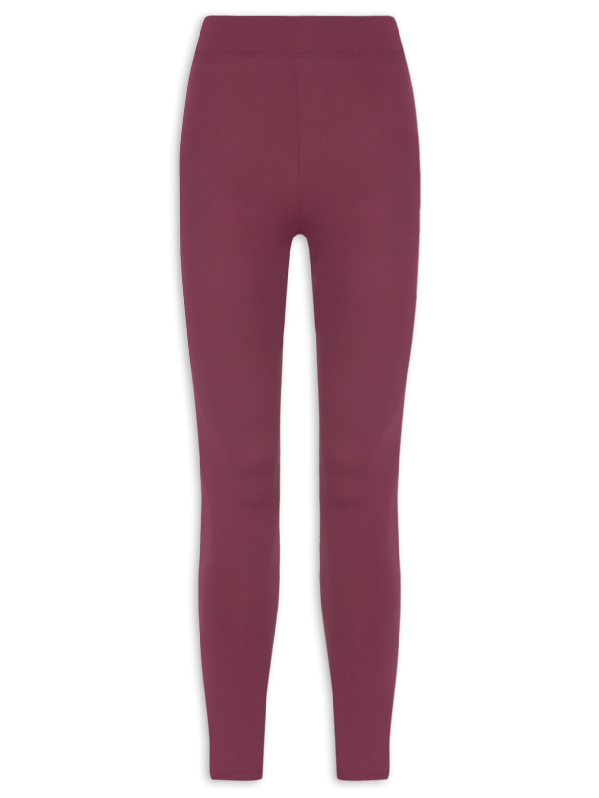 Calça Feminina Legging Cós Reto - Roxa