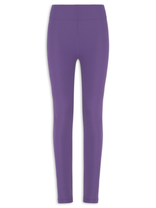 Calça Feminina Legging Cós Reto - Roxo