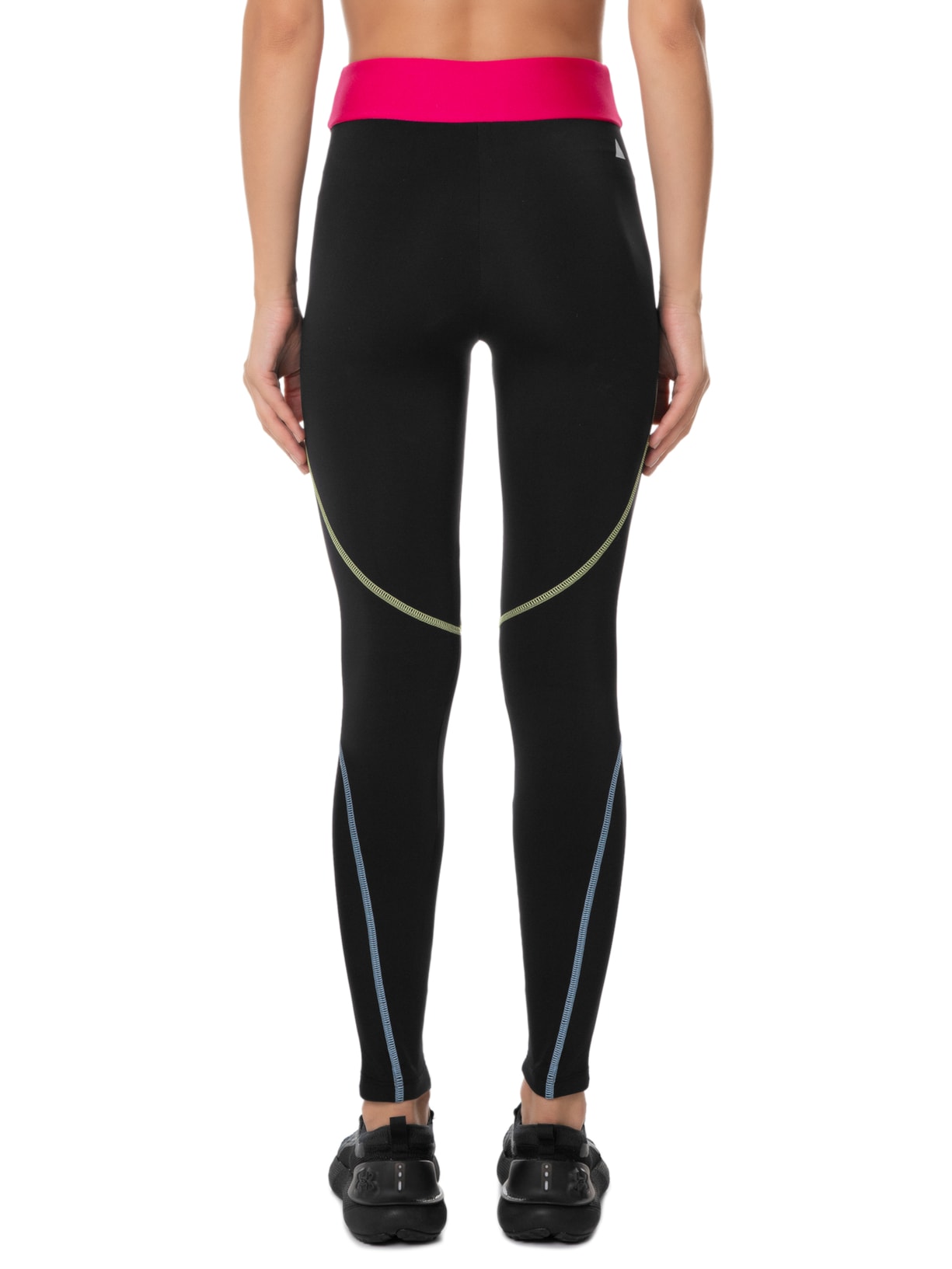 Calça Feminina Legging Cravo Do Campo Preto Lauf