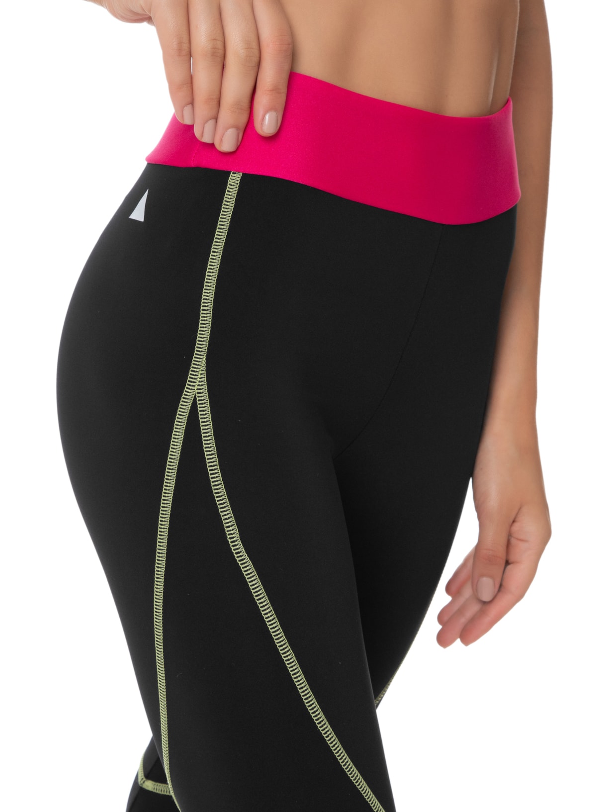 Calça Feminina Legging Cravo Do Campo Preto Lauf