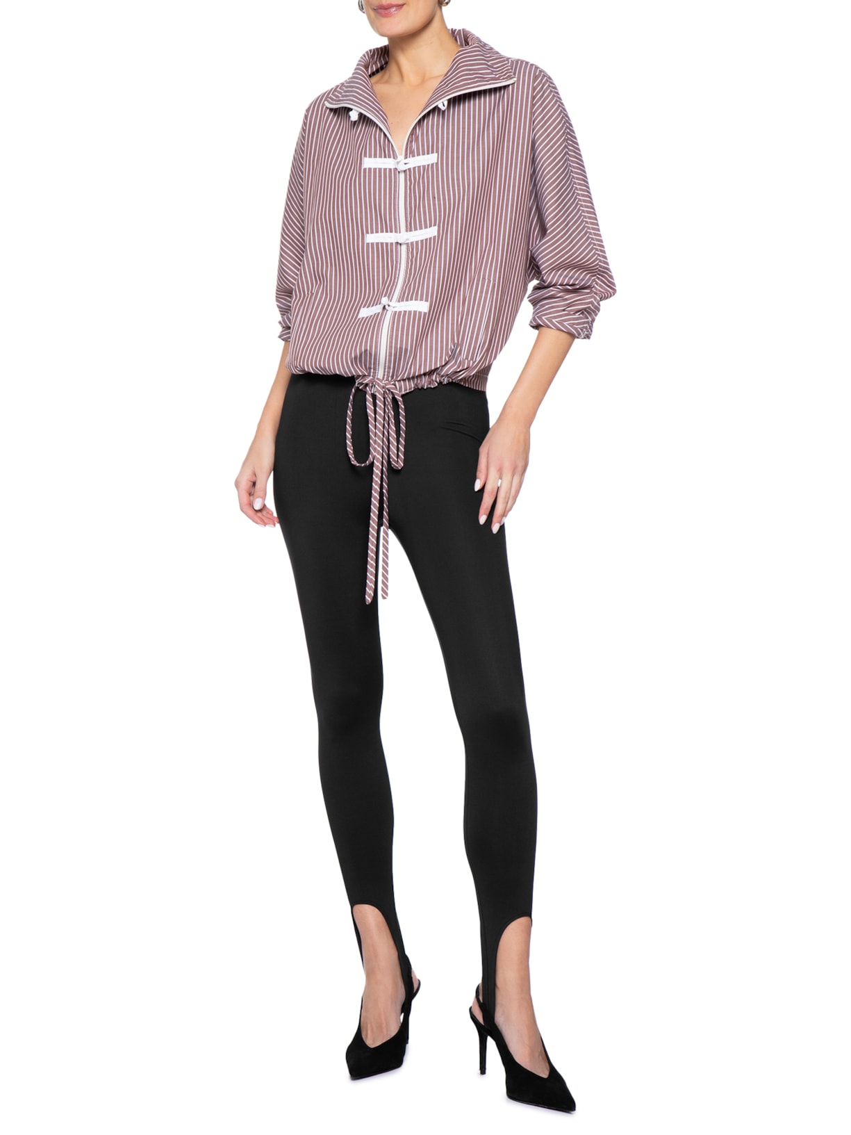 Calça Feminina Legging De Pezinho Preto '2Essential