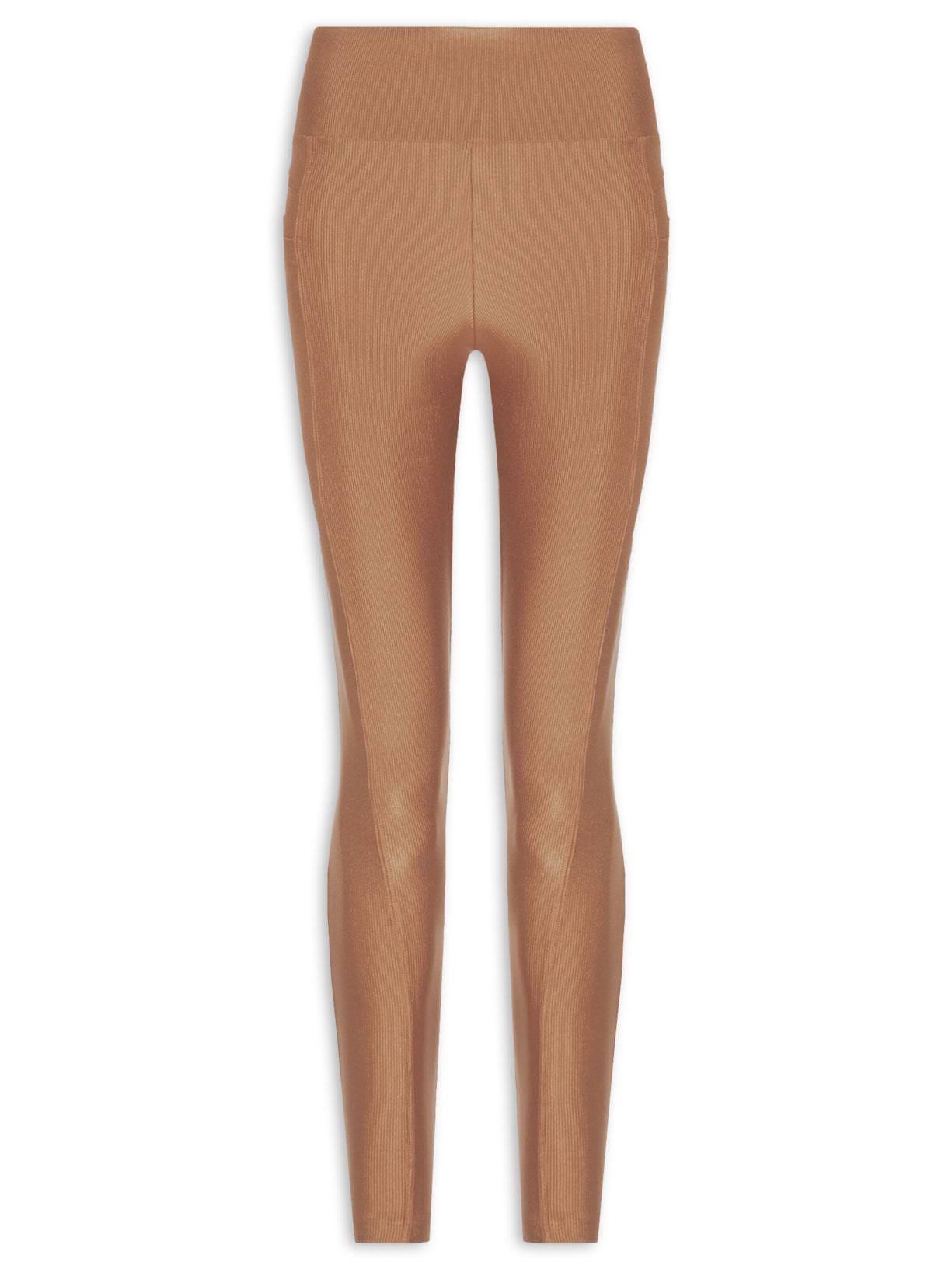 Calça Feminina Legging Denim - Marrom