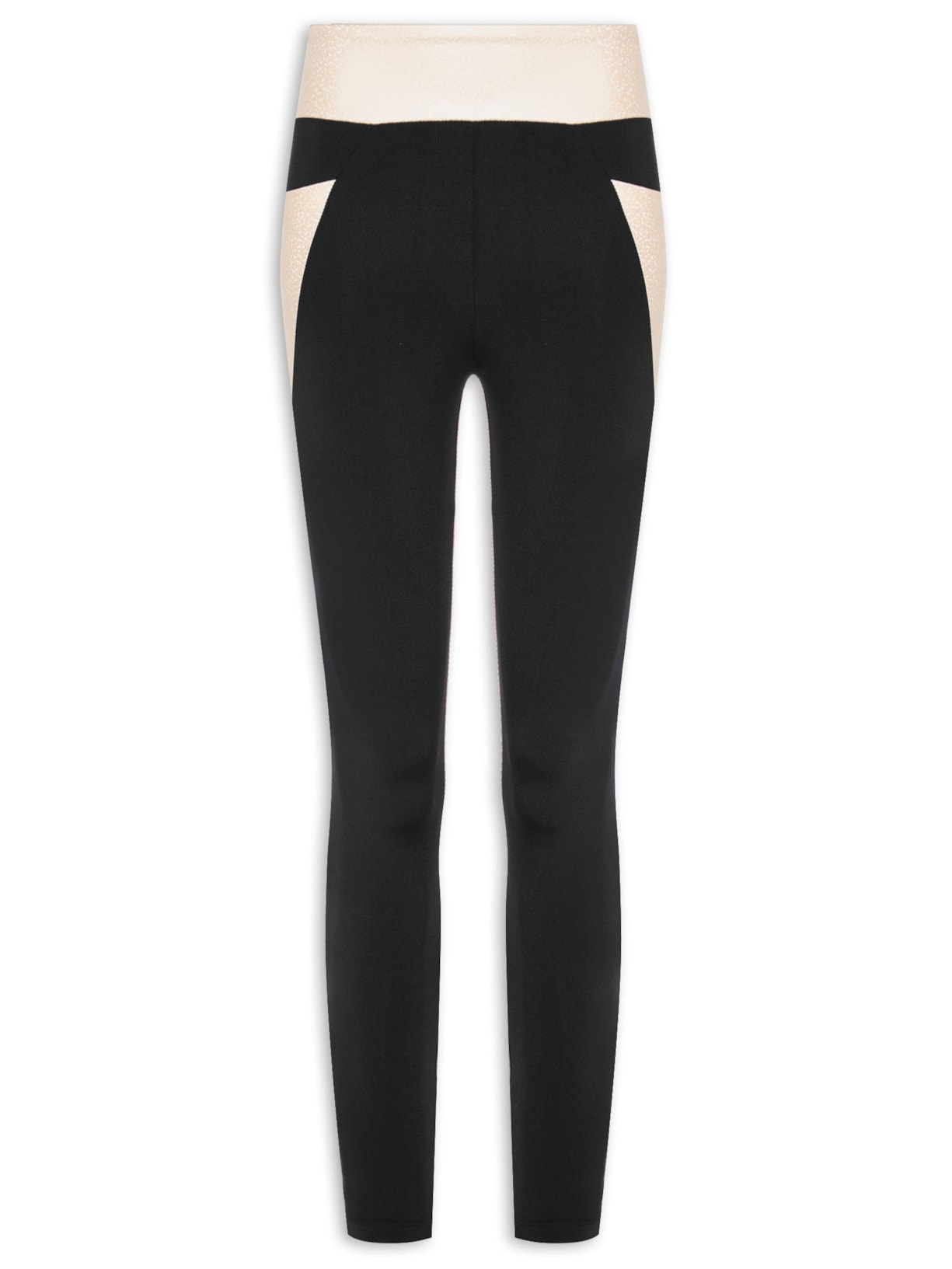 Calça Feminina Legging Disco - Preto