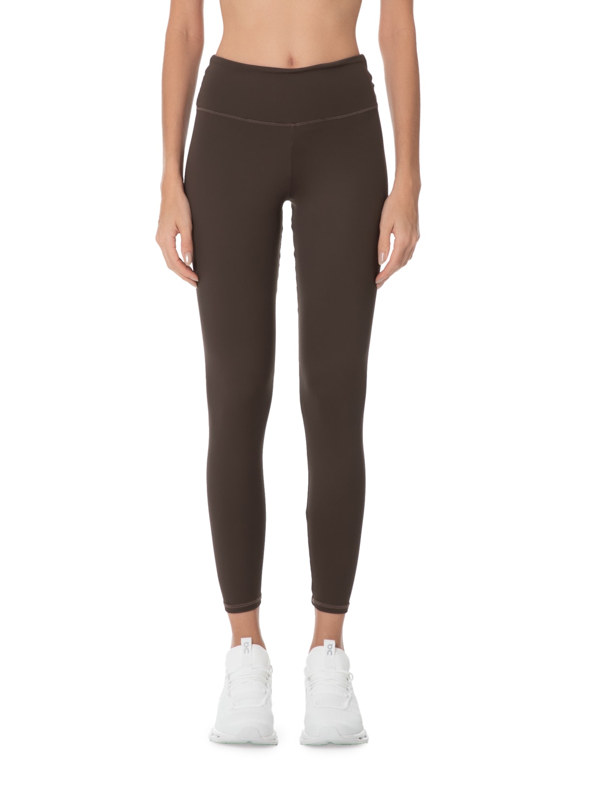 Calça Feminina Legging Esportiva Básica Marrom Hering Sports
