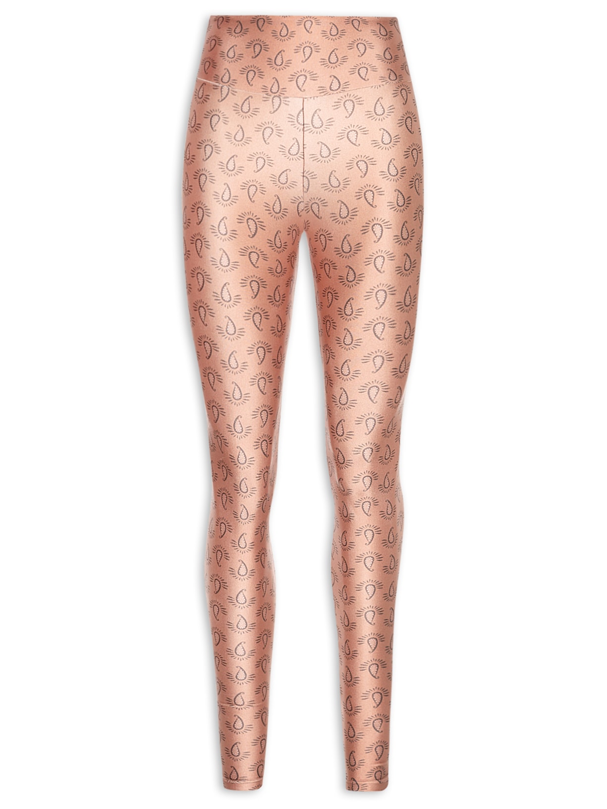Calça Feminina Legging Estampada High - Rosa