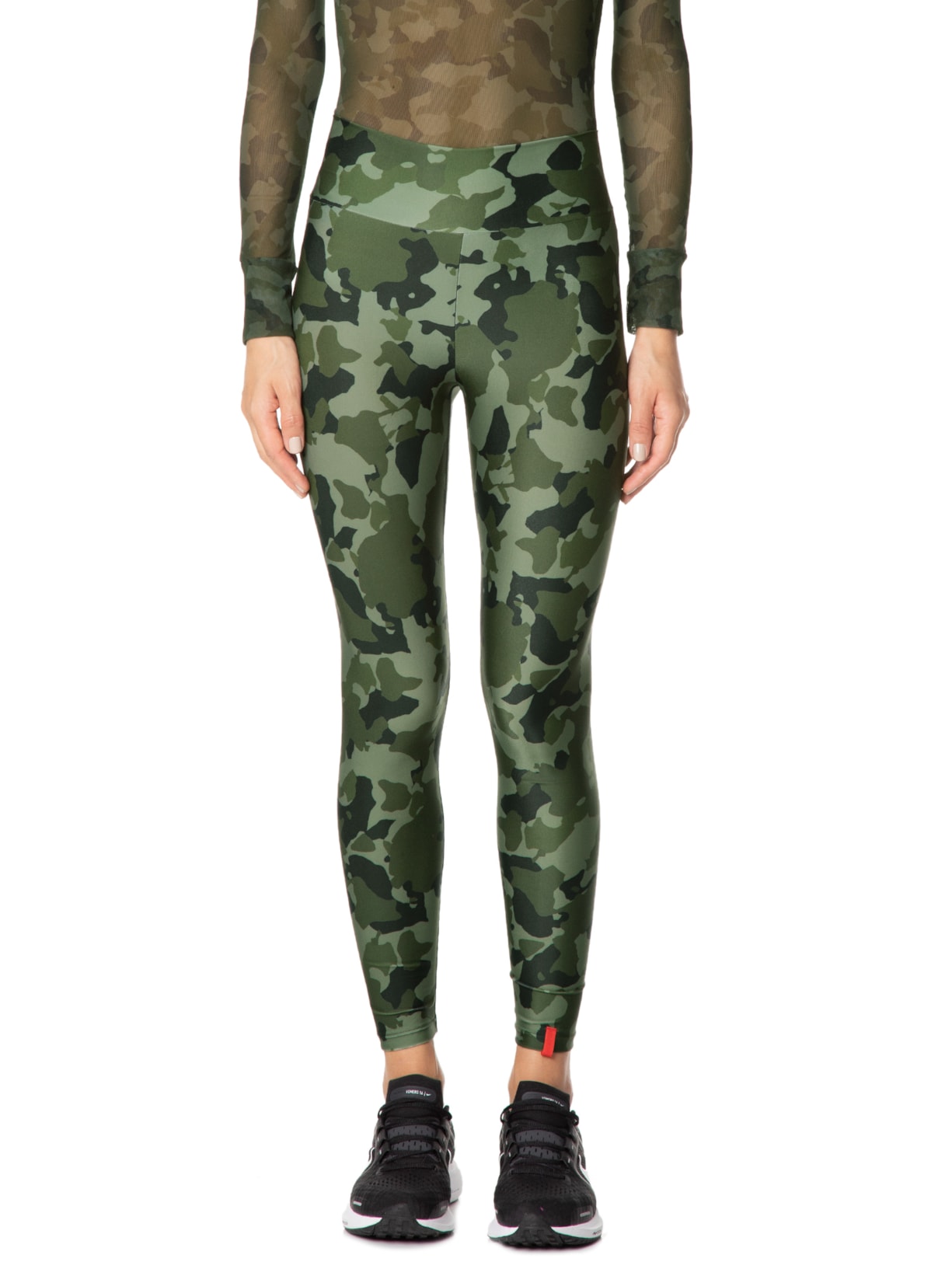 Calça Feminina Legging Estampada Verde Body For Sure