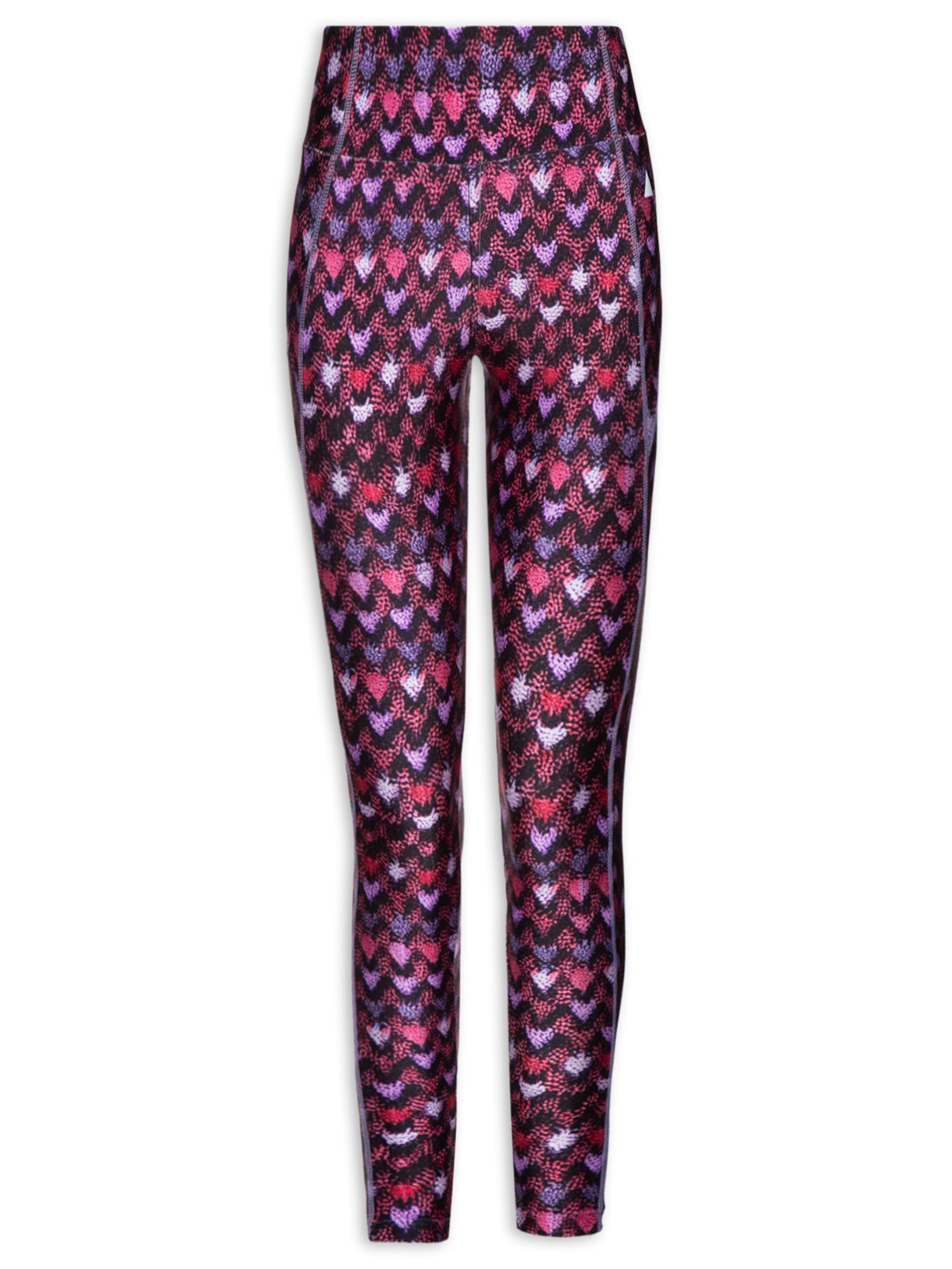 Calça Feminina Legging Estampado Landscape - Roxo