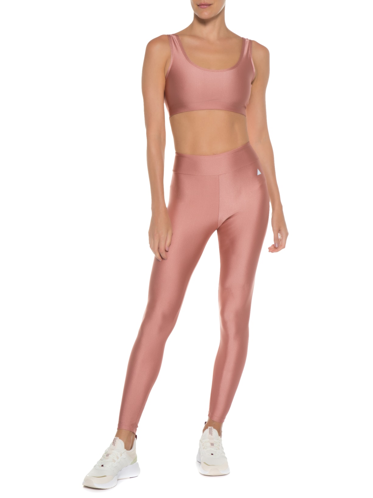 Calça Feminina Legging Família Basic Color Rosa Lauf