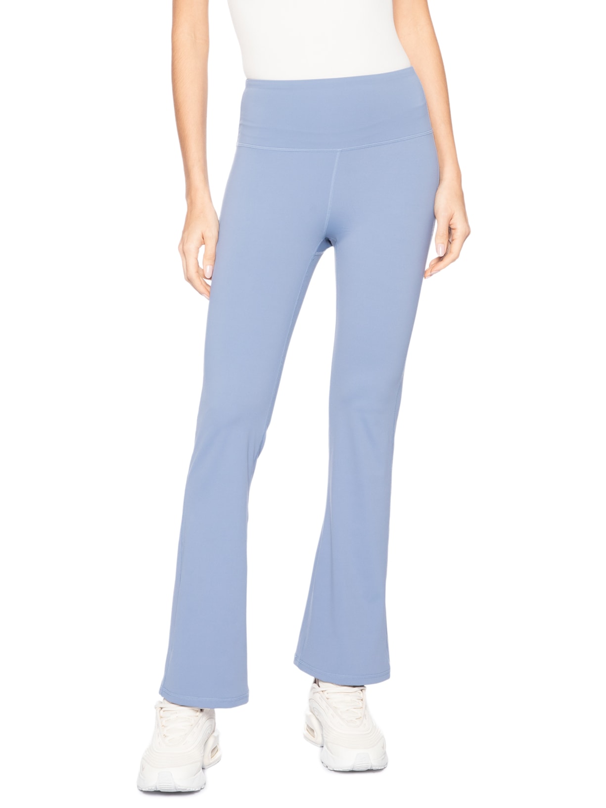 Calça Feminina Legging Fitness Azul Basiq