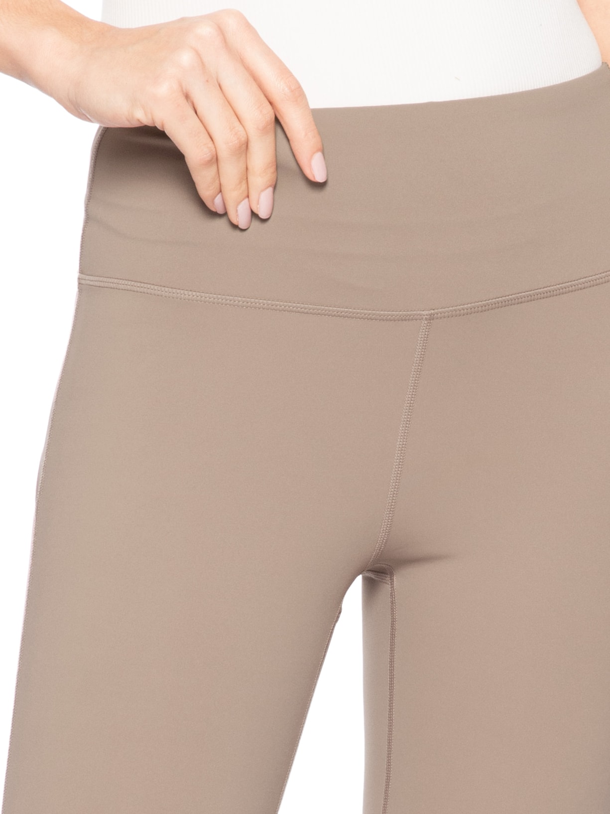 Calça Feminina Legging Fitness Marrom Basiq