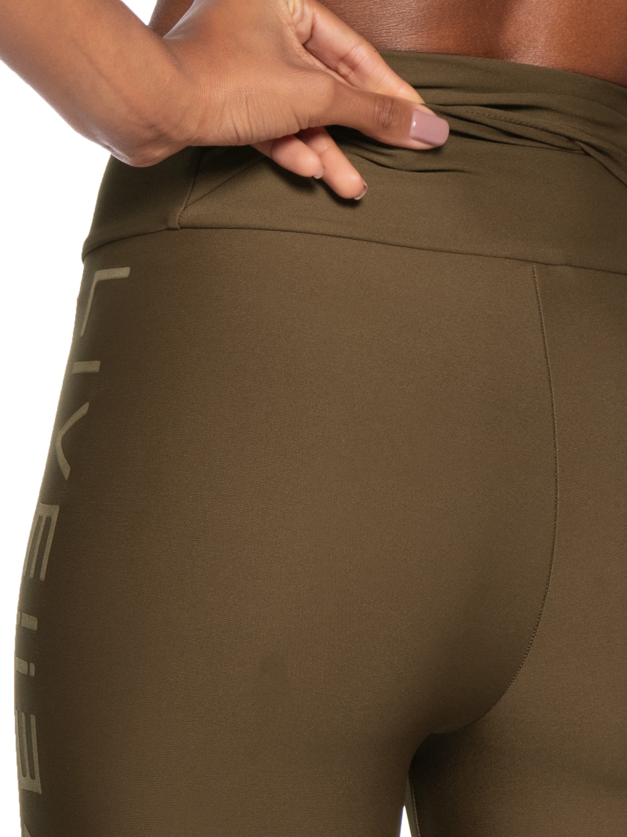 Calça Feminina Legging Fuso Icon Neo Marrom Live!