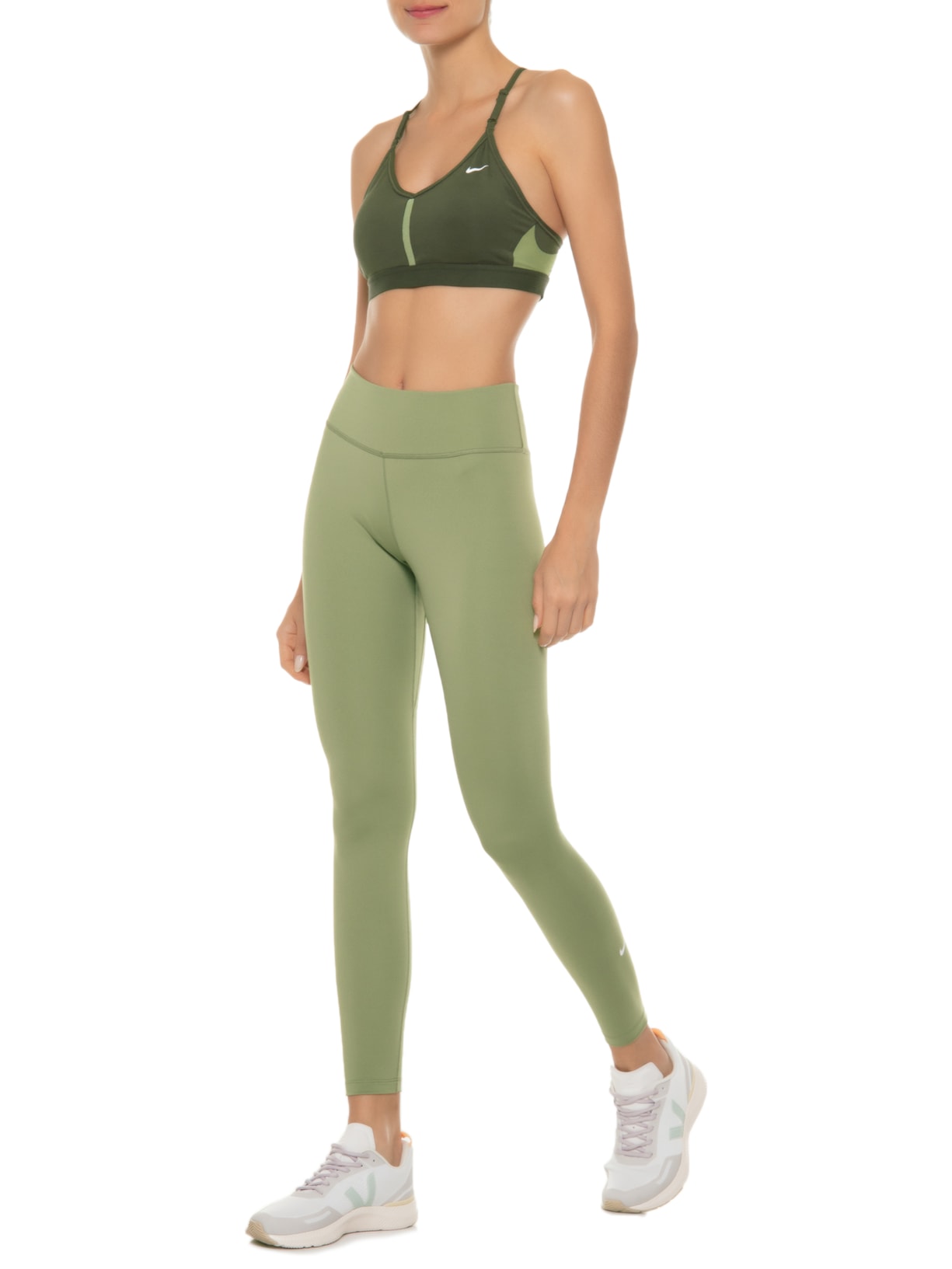 Calça Feminina Legging Genérica Verde Nike