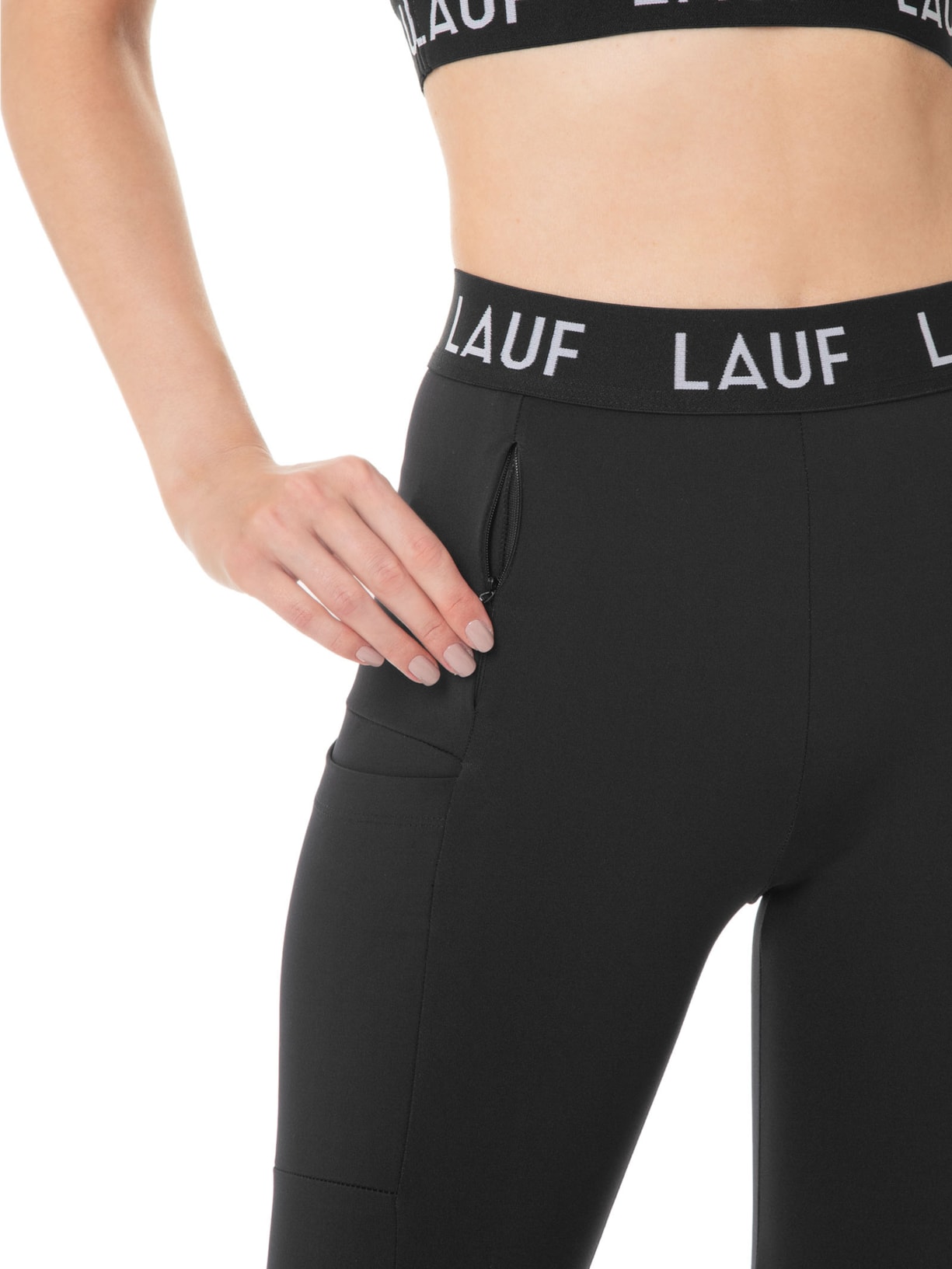 Calça Feminina Legging Gerbera Preto Lauf