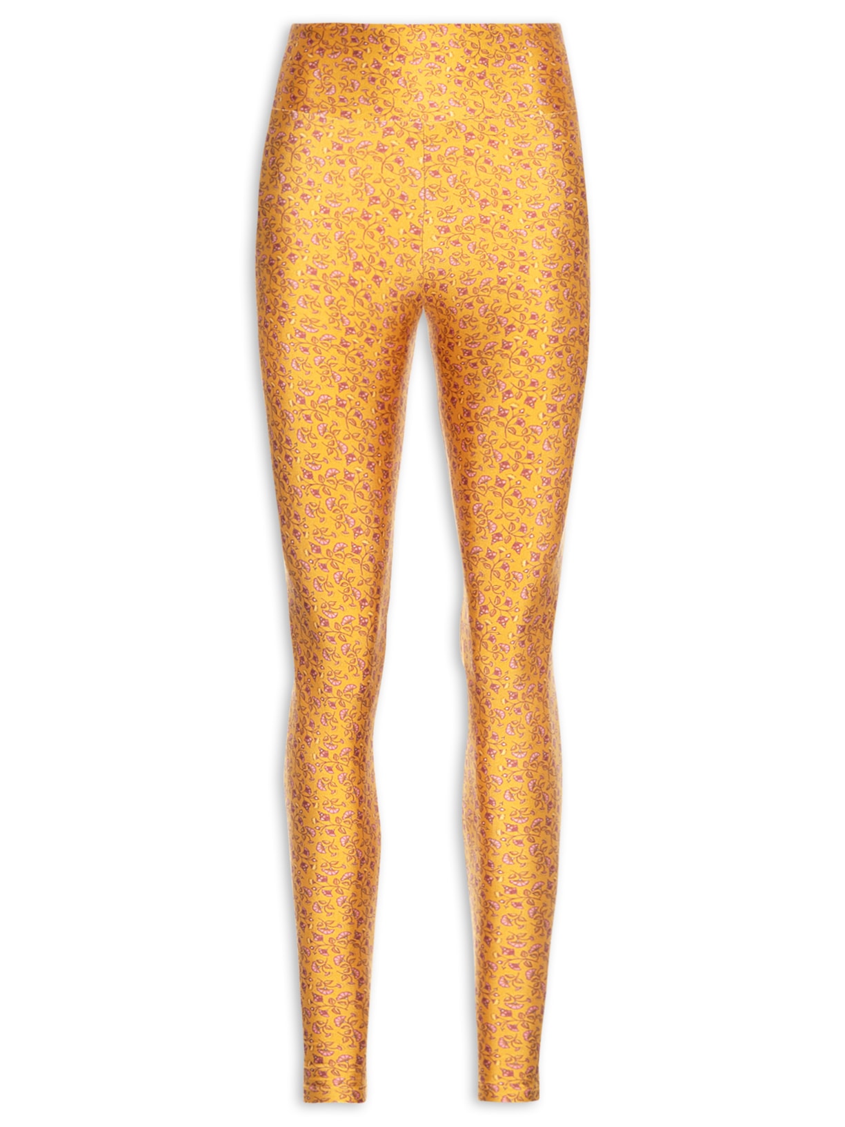 Calça Feminina Legging High - Amarelo