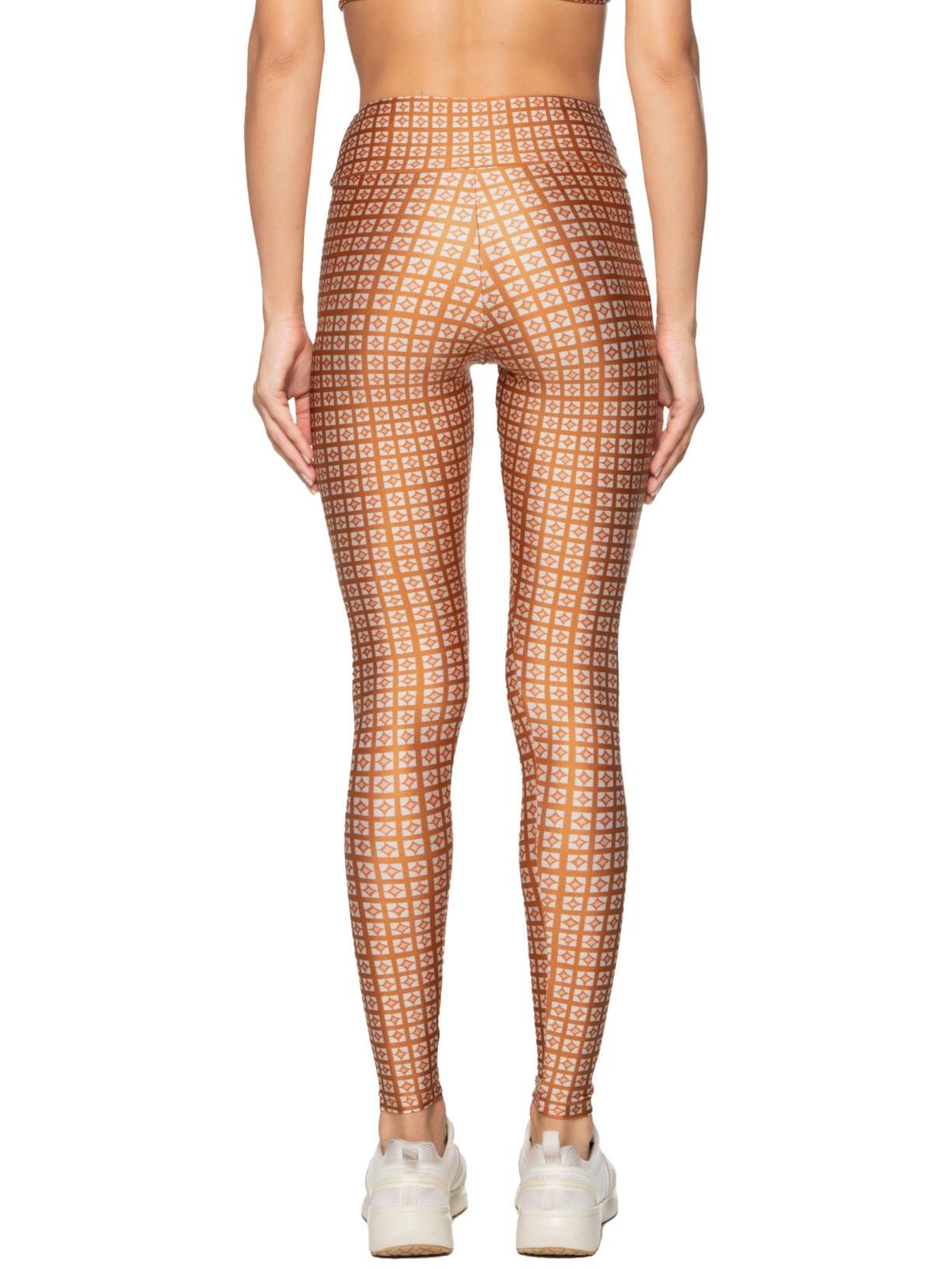 Calça Feminina Legging High  Laranja Melt