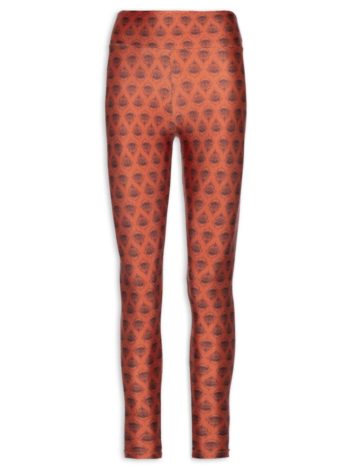 Calça Feminina Legging High - Laranja