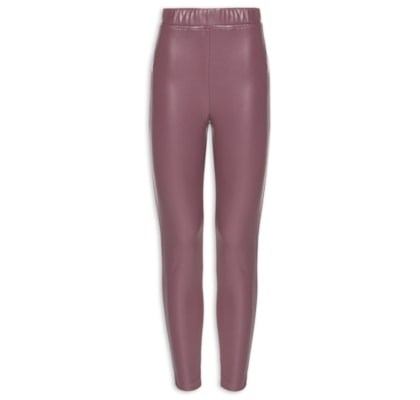 Calça Feminina Legging Like Leather - Marrom