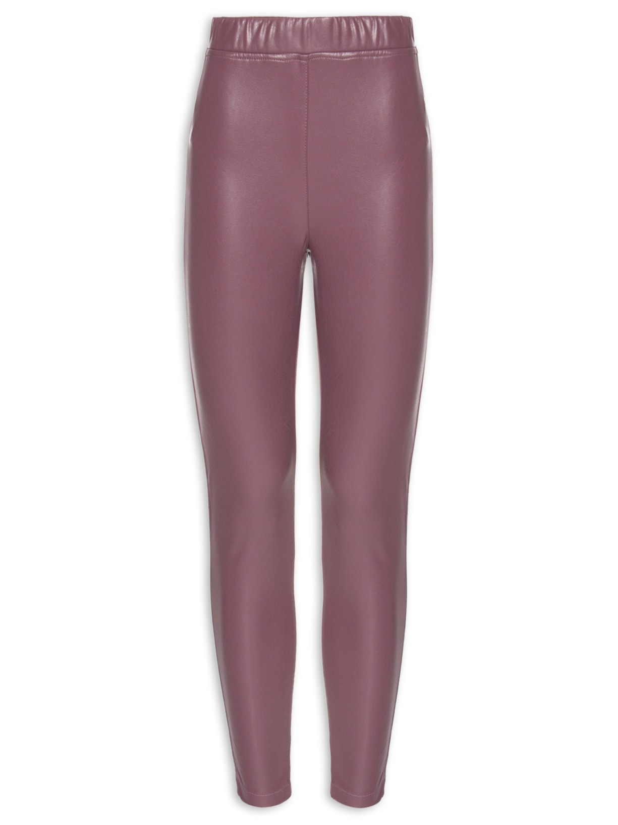 Calça Feminina Legging Like Leather - Marrom